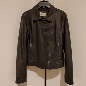 Leather jacket